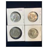 1971 - 77 USA Kennedy Half Dollars