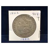 1882 USA Morgan Silver Dollar