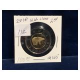 2010 Can Toonie, HW Lines Unc. MS65