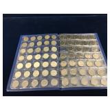 30 Can Silver 10 cent pcs & 50 Can Dimes in a book