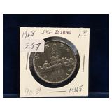 1968 Can Dollar Coin, SML ISLD, Unc. MS65