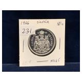 1966 Can Silver 50 Cent Piece,  Unc. MS65