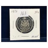 1973 Can Half Dollar  Unc. MS65