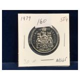 1979 Can Half Dollar  Unc. MS65