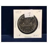 1972 Can Dollar Coin,  Uncirculated MS65