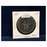 1971 Can Dollar Coin, BC Unc. MS65