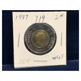 1997 Can Toonie, Unc. MS65