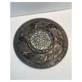 James Smart cast iron floor grate. 15' across