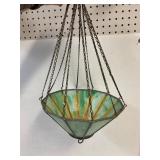 Tiffany style inverted pendant light shade