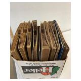 Box full of 78 rpm records