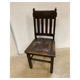 Mission Style Antique chair.