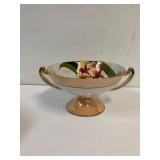 Porcelain Japanese Compote fruit bowl.