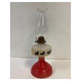 Scotties coal oil lamp. Burner needs repair