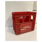 Plastic Coca-Cola pop crate