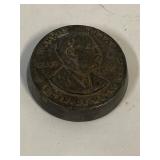 Harris Metal paper weight.