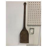 Cast iron coal shovel