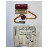 Foxhole sterling silver lighter.