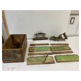 Stanley No 55 plane with cutters and case