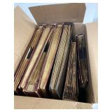 7 books of 78 rpm records