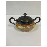 Antique Porcelain sugar bowl.