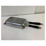 Vintage Superhealth Aluminum fish pan