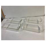 Pyrex Glass casserole dishes  11' x 5.5'