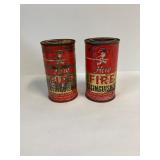 Hero fire extinguisher tins. Full no shipping