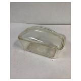Westinghouse clear glass refrigerator dish.