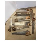 11 hand saws.