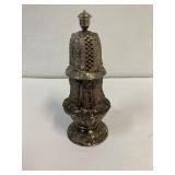 Cornell & Co silver plated sugar shaker.