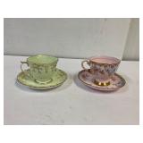 Bone China Tea cups and saucers.
