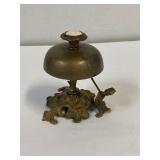 Antique Hotel counter Brass bell