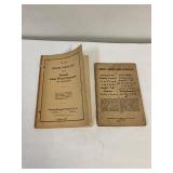 Rumely wood seperator & IH manuals