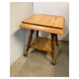 Claw foot table  26 x 26 x 29' High