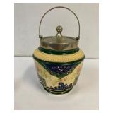 Antique Ceramic Biscuit Barrel