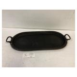 Cast iron griddle. 8 stamped on back