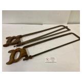 2 meat saws. 19' blades. 1 is a Henry Boker