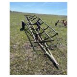 Homebuilt Bale trailer 22 ft long,Hydraulic Unload