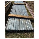 20 sheets of Tin. 147' long, 38' wide, used