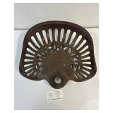 The Rake cast iron seat. NVC
