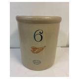 6 gallon Red Wing crock. NVC