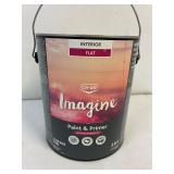 Interior flat Paint green/grey tint