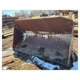 Pay loader bucket. 102' x 53' x 30' deep