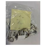 14 assorted D and O rings