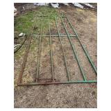 12ft Steel Gate, 6 bar, 5ft High