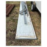 Insulated Overhead garage door. 16ftx8ft H, unused