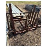 Steel Rack for holding steel, 46 x 48'