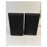 Polk Audio 75 watt speakers. 8.5x7x14ï¿½ high