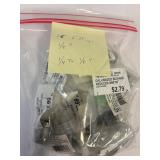 16 Galvanized Fittings 1/8 and 1/4 to 1/8''