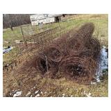 Concrete page wire. 5ft high ft unknown